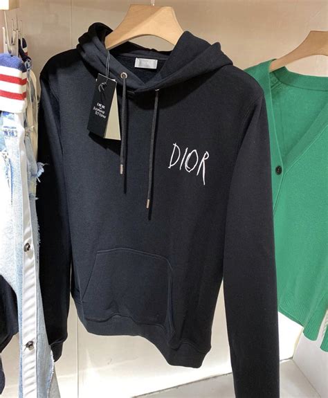 dior hoodie orange|christian dior hoodie black.